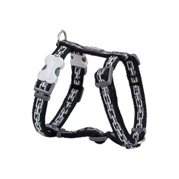 Red Dingo 20 Mm Zincir Desenli Göğüs Tasması | Köpek Göğüs Tasması