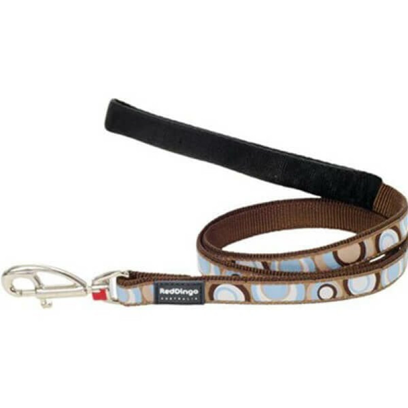 Red Dingo 20mm Circadelic Desenli Kahverengi Uzatma | Köpek Gezdirme Tasması