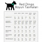 Red Dingo 25 Mm Klasik Kırmızı Boyun Tasması | Köpek Boyun Tasması
