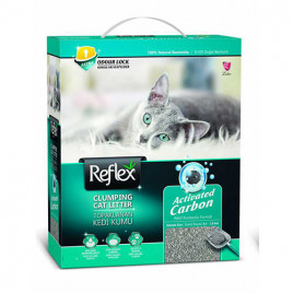 Reflex 10 Lt Aktif Karbonlu Topaklanan Kedi Kumu | Doğal Kedi Kumu Reflex 10 Lt Aktif Karbonlu Topaklanan Kedi Kumu | Doğal Kedi Kumu
