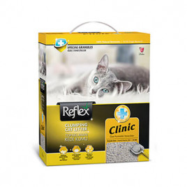 Reflex 6 Lt Clinic Kedi Kumu | Doğal Kedi Kumu