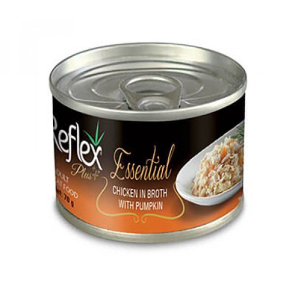 Reflex Plus 6 Adet Tavuklu ve Balkabaklı Yetişkin 70 Gr | Yetişkin Kedi Maması