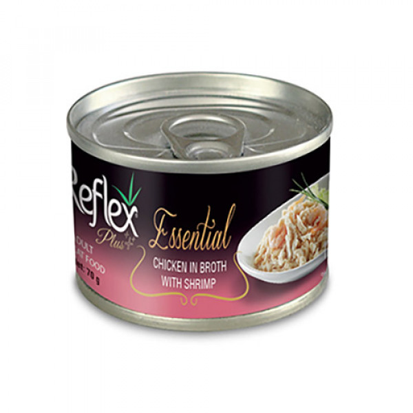 Reflex Plus 6 Adet Tavuklu ve Karidesli Yetişkin 70 Gr | Yetişkin Kedi Maması