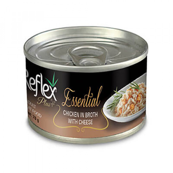 Reflex Plus 6 Adet Tavuklu ve Peynirli Yetişkin 70 Gr | Yetişkin Kedi Maması