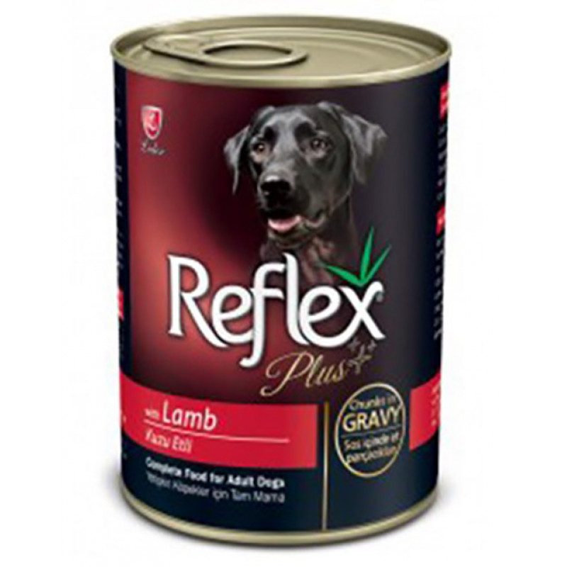 Reflex Plus 6 Adet Sos İçinde Kuzulu Yetişkin 415 Gr | Yetişkin Köpek Konserve Maması Reflex Plus 6 Adet Sos İçinde Kuzulu Yetişkin 415 Gr | Yetişkin Köpek Konserve Maması