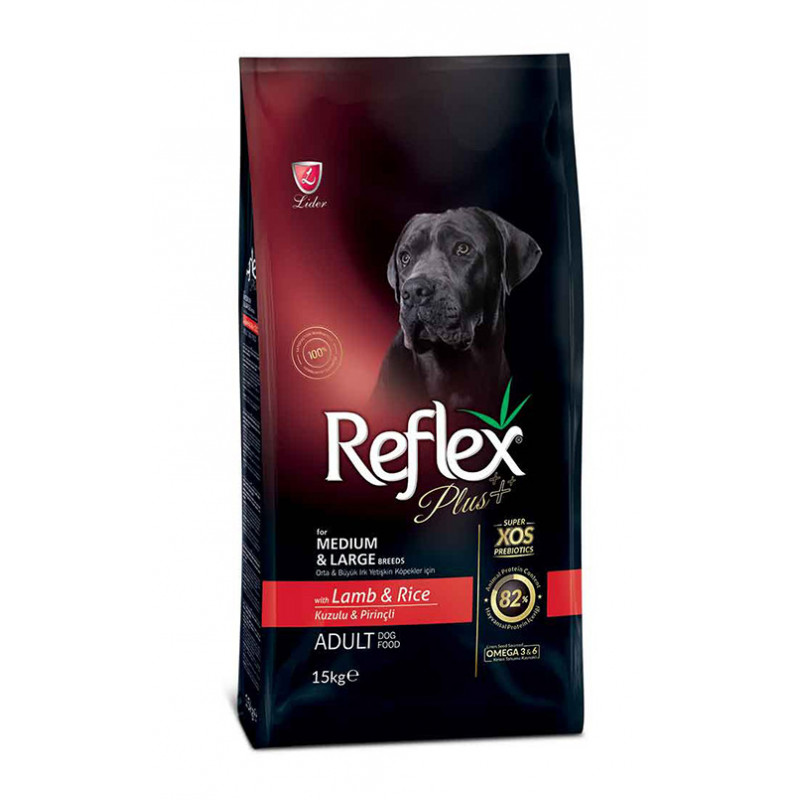 Reflex Plus 3 Kg Orta ve Büyük Irk Kuzulu ve Pirinçli | Yetişkin Köpek Kuru Maması Reflex Plus 3 Kg Orta ve Büyük Irk Kuzulu ve Pirinçli | Yetişkin Köpek Kuru Maması