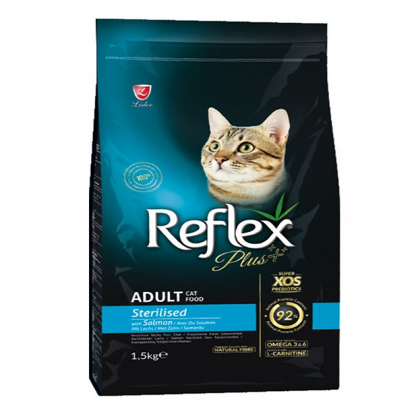 Reflex Plus 1,5 Kg Somonlu Kısırlaştırılmış Yetişkin | Kısırlaştırılmış Kedi Maması