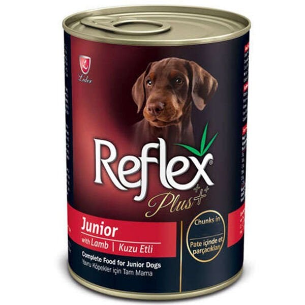 Reflex Plus400 Gr  Junior Chunks in Loaf Kuzu | Tavru Köpek Konservesi