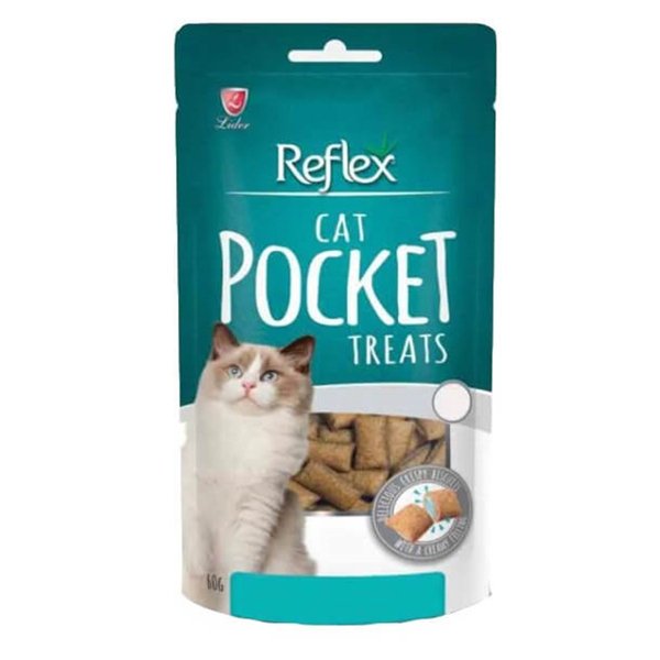 Reflex 60 Gr Tavuklu Ve Peynirli Pocket | Kedi Bisküvi Ödül Maması