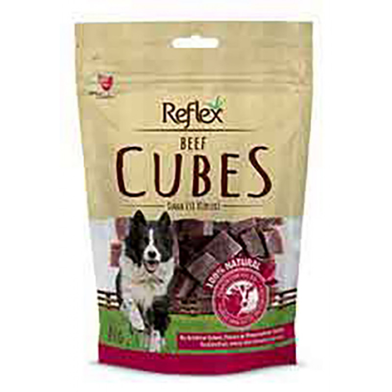 Reflex 80 Gr Kurutulmuş Dana Eti Küpleri | Kurutulmuş Köpek Ödül Maması Reflex 80 Gr Kurutulmuş Dana Eti Küpleri | Kurutulmuş Köpek Ödül Maması