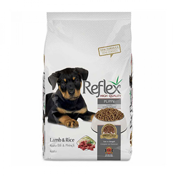 Reflex 3 Kg Kuzu Etli & Pirinçli Yavru | Yavru Köpek Kuru Maması