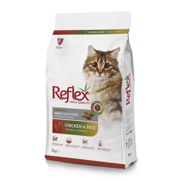 Reflex 2 Kg Multicolor Tavuklu Yetişkin | Yetişkin Kuru Kedi Maması