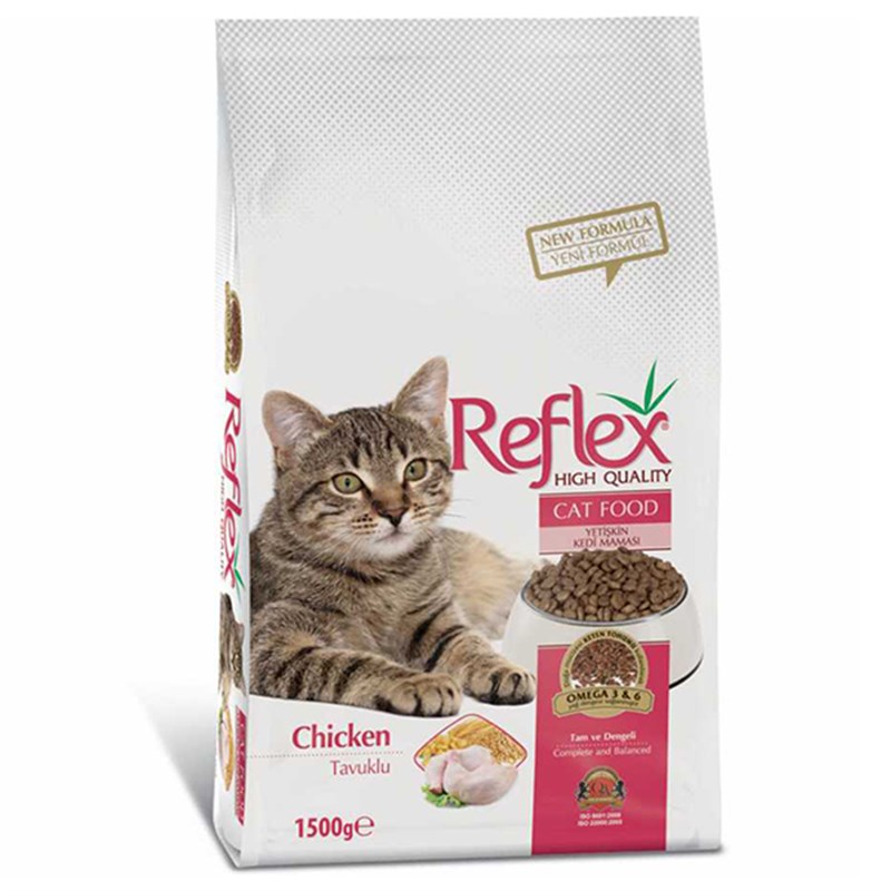 Reflex 1,5 Kg Tavuklu Yetişkin | Yetişkin Kuru Kedi Maması Reflex 1,5 Kg Tavuklu Yetişkin | Yetişkin Kuru Kedi Maması