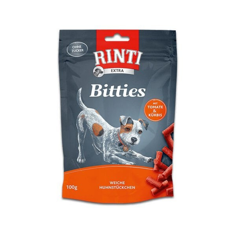 Rinti 100 Gr Extra Bitties Domates Balkabağı ve Tavuk | Köpek Atıştırmalık Ödül Maması Rinti 100 Gr Extra Bitties Domates Balkabağı ve Tavuk | Köpek Atıştırmalık Ödül Maması