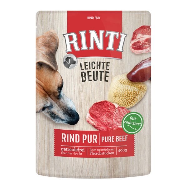 Rinti 400 Gr Light Prey Grain Free Biftek | Yetişkin Köpek Konserve Maması