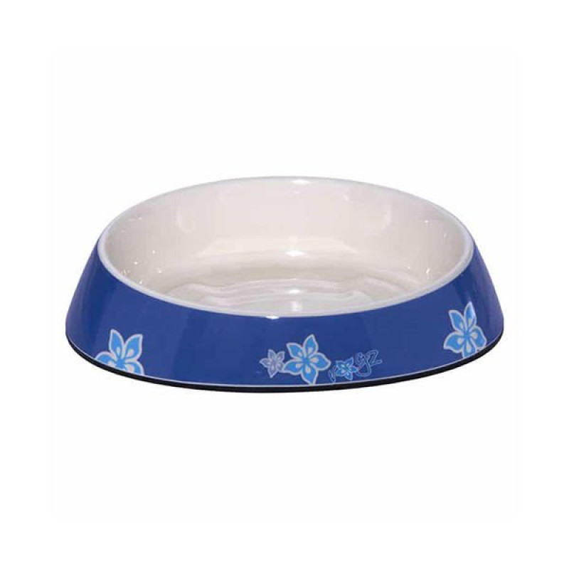 Rogz Catz 200 Ml Bowlz Fishcake Çiçek Desenli Plastik Mama ve Su Kabı Mavi | Metal Mama Ve Su Kabı Rogz Catz 200 Ml Bowlz Fishcake Çiçek Desenli Plastik Mama ve Su Kabı Mavi | Metal Mama Ve Su Kabı