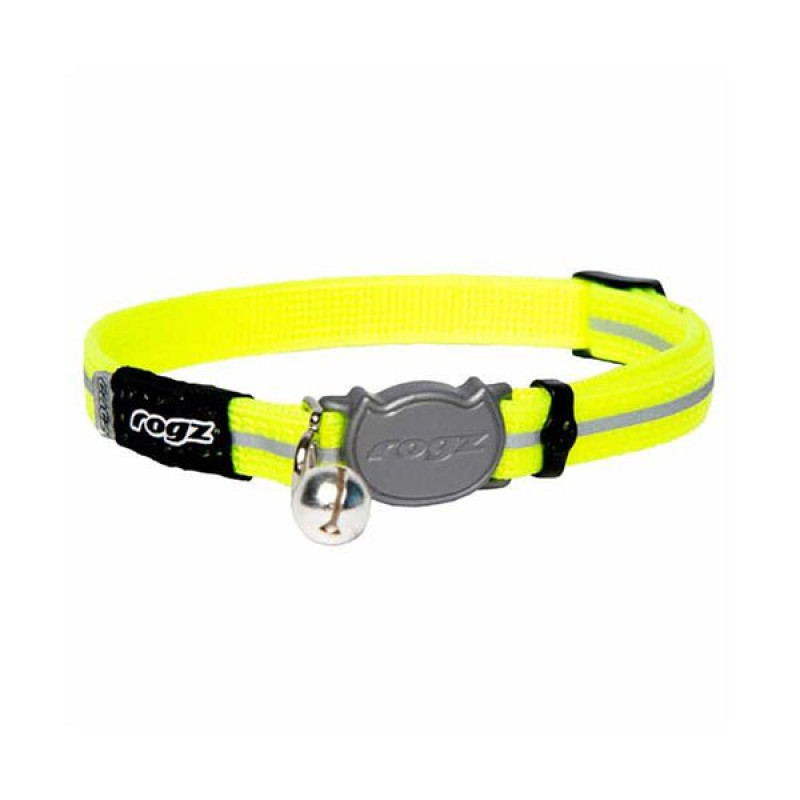 Rogz Catz S AlleyCat Halsband Çıngıraklı Boyun Tasması Sarı 1,1x20-31 Cm | Kedi Boyun Tasması Rogz Catz S AlleyCat Halsband Çıngıraklı Boyun Tasması Sarı 1,1x20-31 Cm | Kedi Boyun Tasması