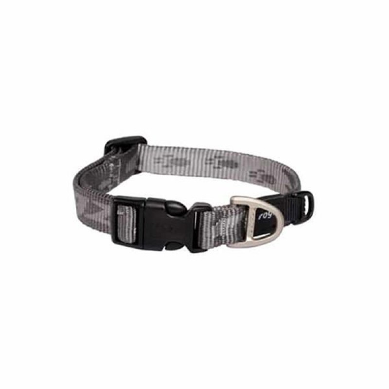 Rogz L Alpinist Halsband Desenli Boyun Tasması Gri 34x56 Cm | Köpek Boyun Tasması Rogz L Alpinist Halsband Desenli Boyun Tasması Gri 34x56 Cm | Köpek Boyun Tasması