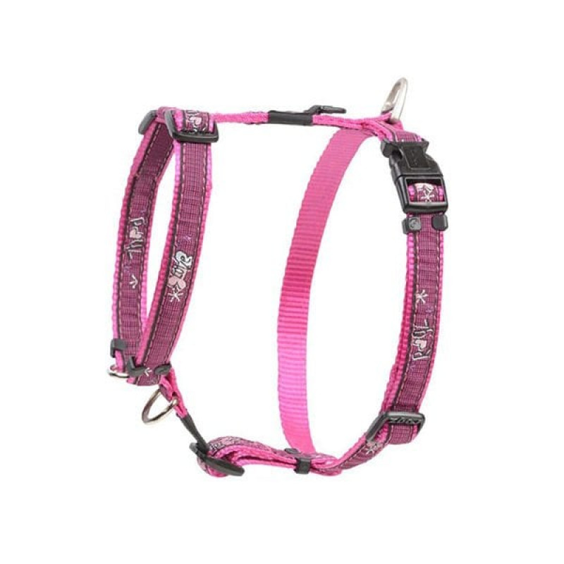 Rogz L Fancy Dress Tuig Desenli Göğüs Tasması Pembe 2x45-75 Cm | Köpek Göğüs Tasması Rogz L Fancy Dress Tuig Desenli Göğüs Tasması Pembe 2x45-75 Cm | Köpek Göğüs Tasması