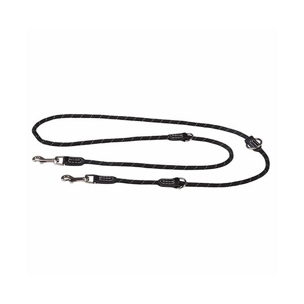 Rogz L Rope LangeLijn Halat Gezdirme Kayışı Siyah 1,2x180 Cm | Köpek Gezdirme Tasması