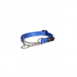 L Utility Control Chain Halsband Kontrol Zincirli Boyun Tasması Mavi 2x37-56 Cm | Köpek Boyun Tasması