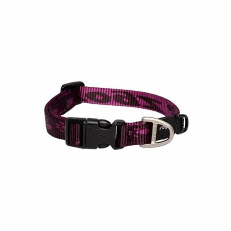 Rogz M Alpinist Halsband Desenli Boyun Tasması Mor 26x40 Cm | Köpek Boyun Tasması Rogz M Alpinist Halsband Desenli Boyun Tasması Mor 26x40 Cm | Köpek Boyun Tasması