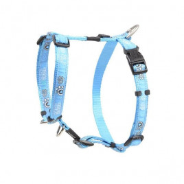 M Fancy Dress Tuig Pati Desenli Göğüs Tasması Turkuaz 1,6x32-52 Cm | Köpek Göğüs Tasması M Fancy Dress Tuig Pati Desenli Göğüs Tasması Turkuaz 1,6x32-52 Cm | Köpek Göğüs Tasması