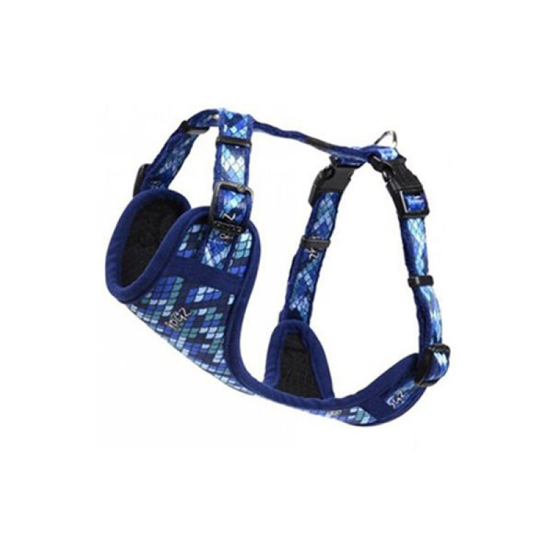 Rogz M Fashion Tuig Amphibian Desenli Göğüs Tasması Mavi 2x180 Cm | Köpek Göğüs Tasması Rogz M Fashion Tuig Amphibian Desenli Göğüs Tasması Mavi 2x180 Cm | Köpek Göğüs Tasması