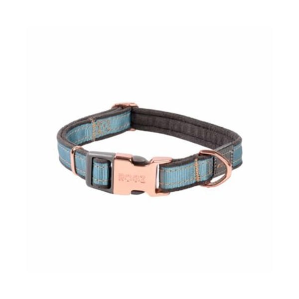 Rogz M Urban Halsband Boyun Tasması Turkuaz 2x26-40 Cm | Köpek Boyun Tasması