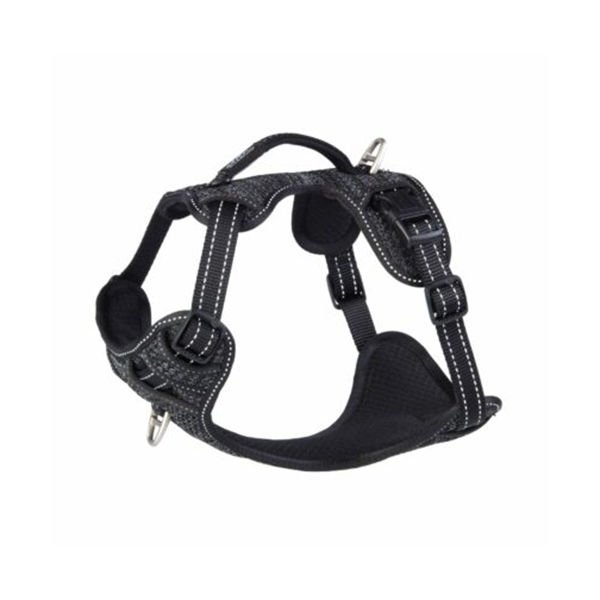 Rogz M Utility Explore Tuig Dolgulu Göğüs Tasması Siyah 2x45-70 Cm | Köpek Göğüs Tasması