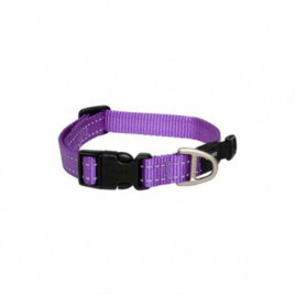 M Utility Halsband Dokuma Boyun Tasması Mor 1,6x26-40 Cm | Köpek Boyun Tasması