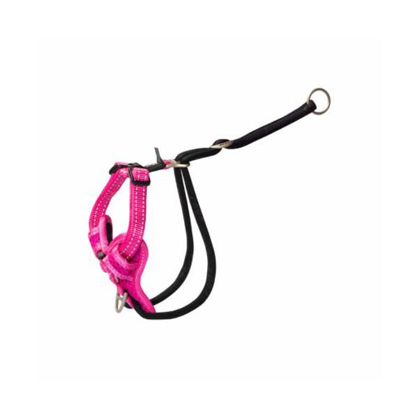 Rogz M Utility Stop Pull Tuig Durma Çekme Göğüs Tasması Pembe 1,6x32-52 Cm | Köpek Göğüs Tasması