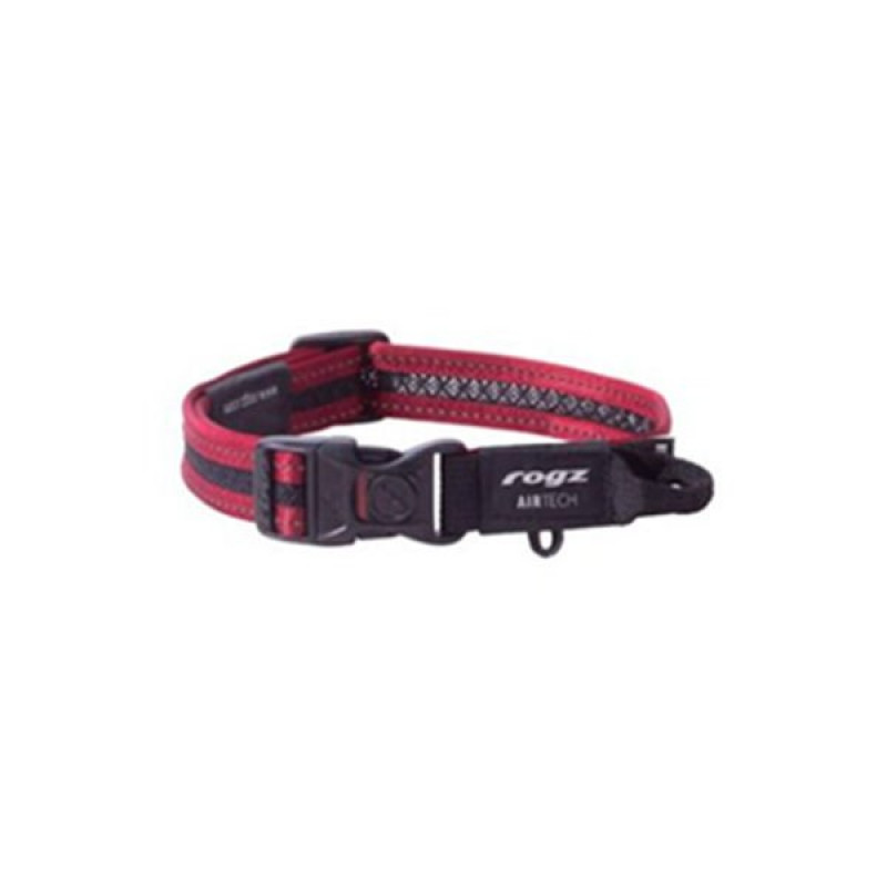 Rogz XL Air Tech Halsband Yumuşak Dokulu Boyun Tasması Kırmızı 43-70 Cm | Köpek Boyun Tasması Rogz XL Air Tech Halsband Yumuşak Dokulu Boyun Tasması Kırmızı 43-70 Cm | Köpek Boyun Tasması