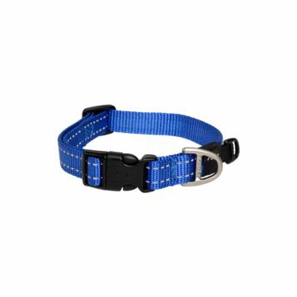 Rogz XL Utility Halsband Dokuma Boyun Tasması Mavi 2,5x43-70 Cm | Köpek Boyun Tasması