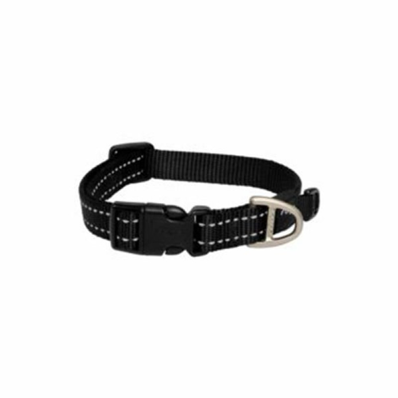 Rogz XL Utility Halsband Dokuma Boyun Tasması Siyah 2,5x43-70 Cm | Köpek Boyun Tasması Rogz XL Utility Halsband Dokuma Boyun Tasması Siyah 2,5x43-70 Cm | Köpek Boyun Tasması