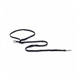 XL Utility Handsfree Lijn Dokuma Gezdirme Kayışı Siyah 2,5x150x210 Cm | Köpek Gezdirme Tasması