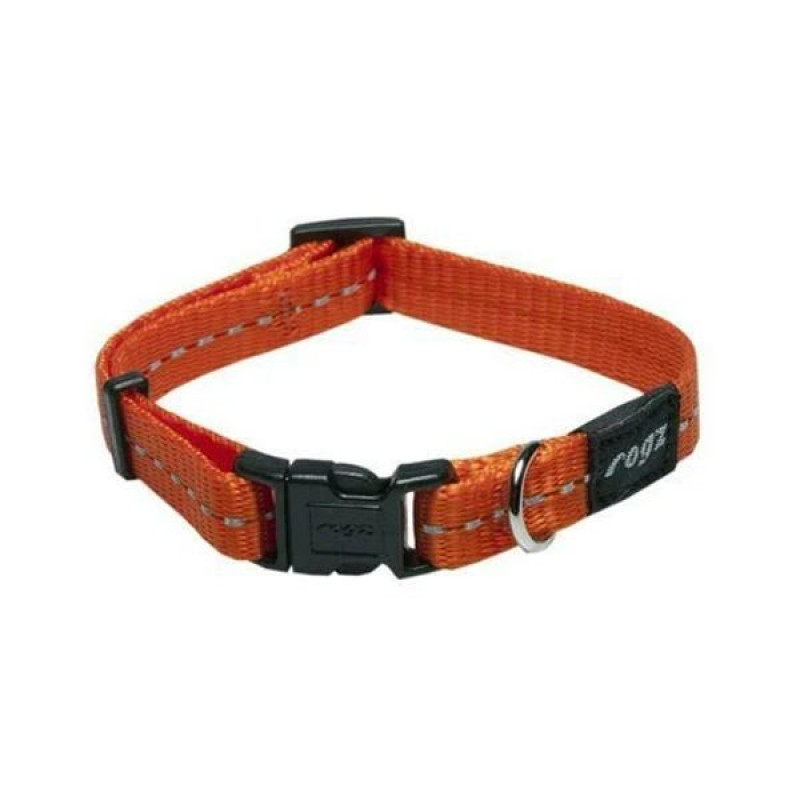 Rogz XS Utility Halsband Dokuma Boyun Tasması Turuncu 1,1x16-22 Cm | Köpek Boyun Tasması Rogz XS Utility Halsband Dokuma Boyun Tasması Turuncu 1,1x16-22 Cm | Köpek Boyun Tasması