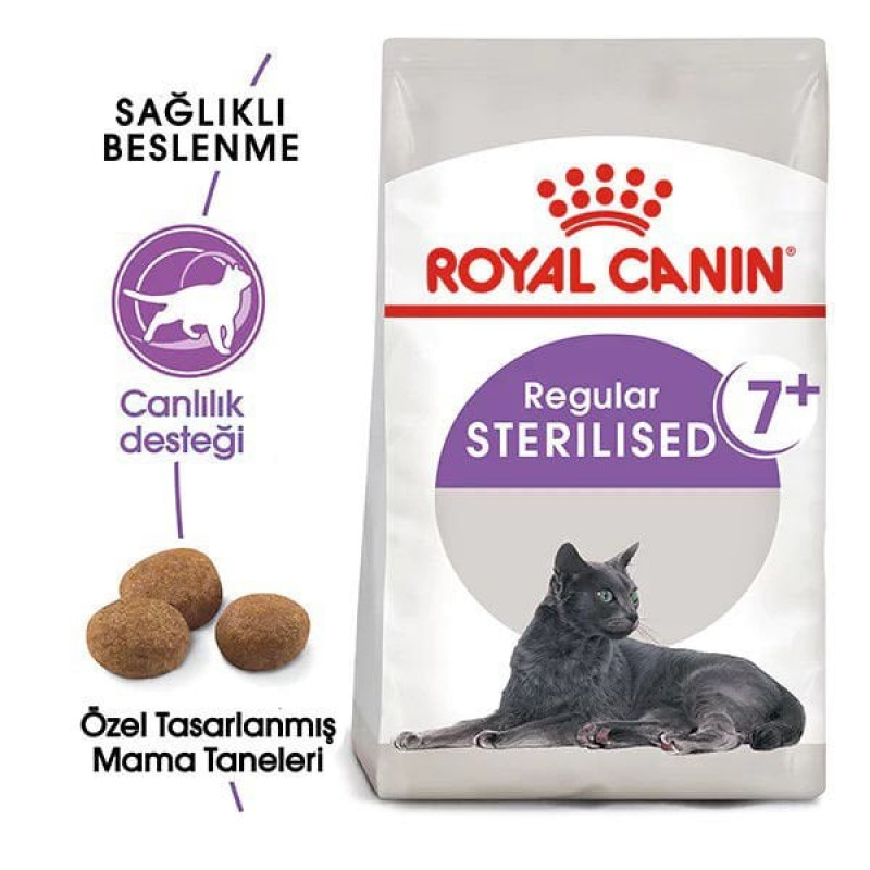 Royal Canin 3,5 Kg +7 Sterilised | Kısırlaştırılmış Kedi Maması