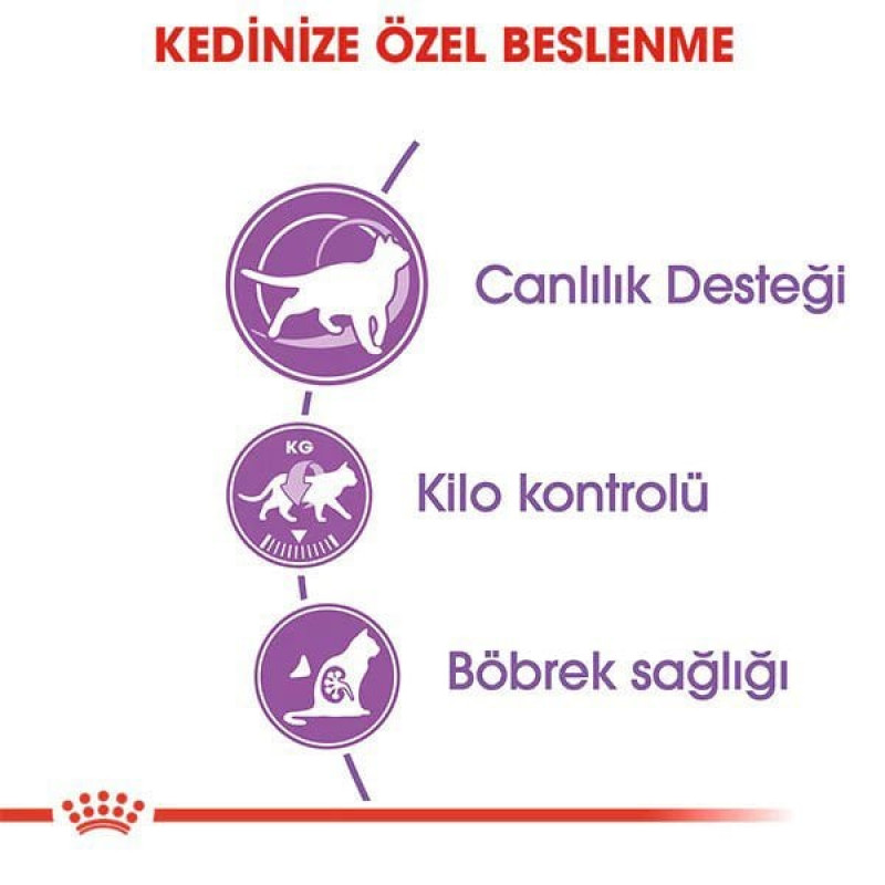 Royal Canin 3,5 Kg +7 Sterilised | Kısırlaştırılmış Kedi Maması
