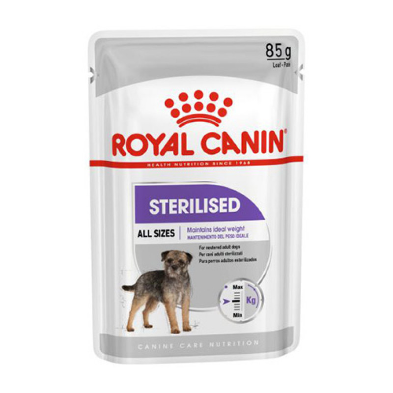 Royal Canin 6 Adet Ccn Sterilised Loaf 85 Gr | Yetişkin Köpek Konserve Maması Royal Canin 6 Adet Ccn Sterilised Loaf 85 Gr | Yetişkin Köpek Konserve Maması