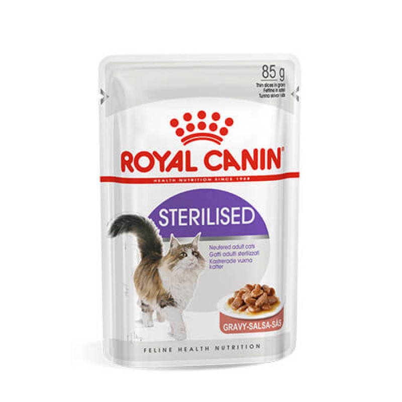 Royal Canin 6 Adet Gravy Kısırlaştırılmış 85 Gr | Yetişkin Kedi Maması Royal Canin 6 Adet Gravy Kısırlaştırılmış 85 Gr | Yetişkin Kedi Maması