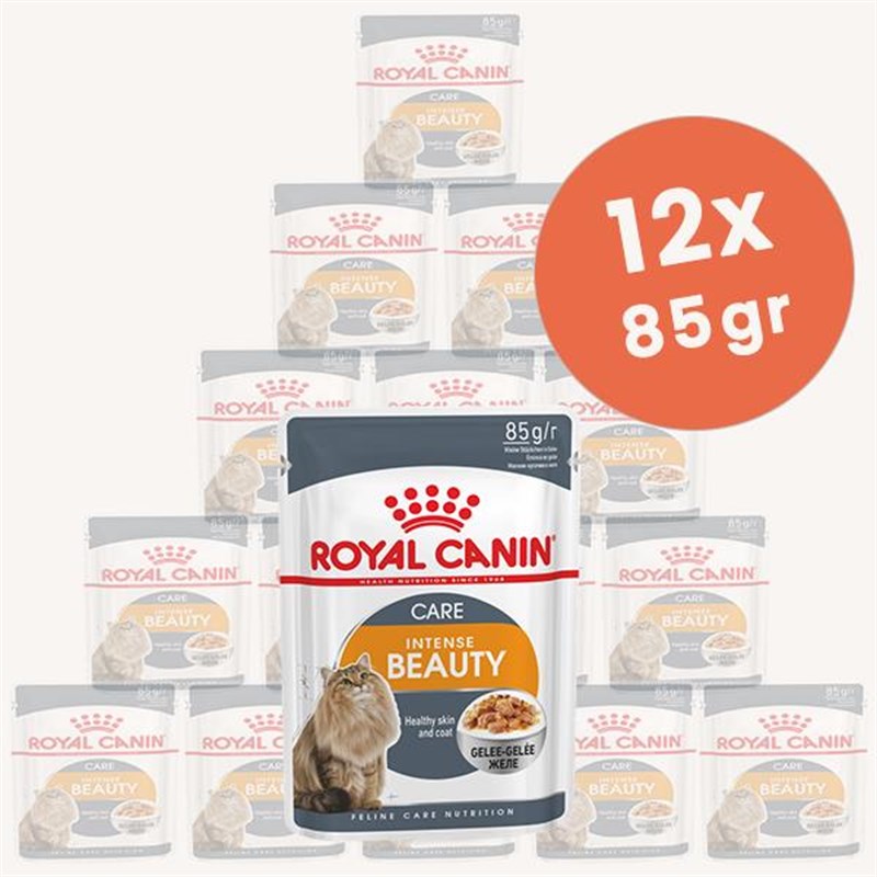 Royal Canin 12 Adet Intense Beauty Gravy 85 Gr | Yetişkin Kedi Maması Royal Canin 12 Adet Intense Beauty Gravy 85 Gr | Yetişkin Kedi Maması