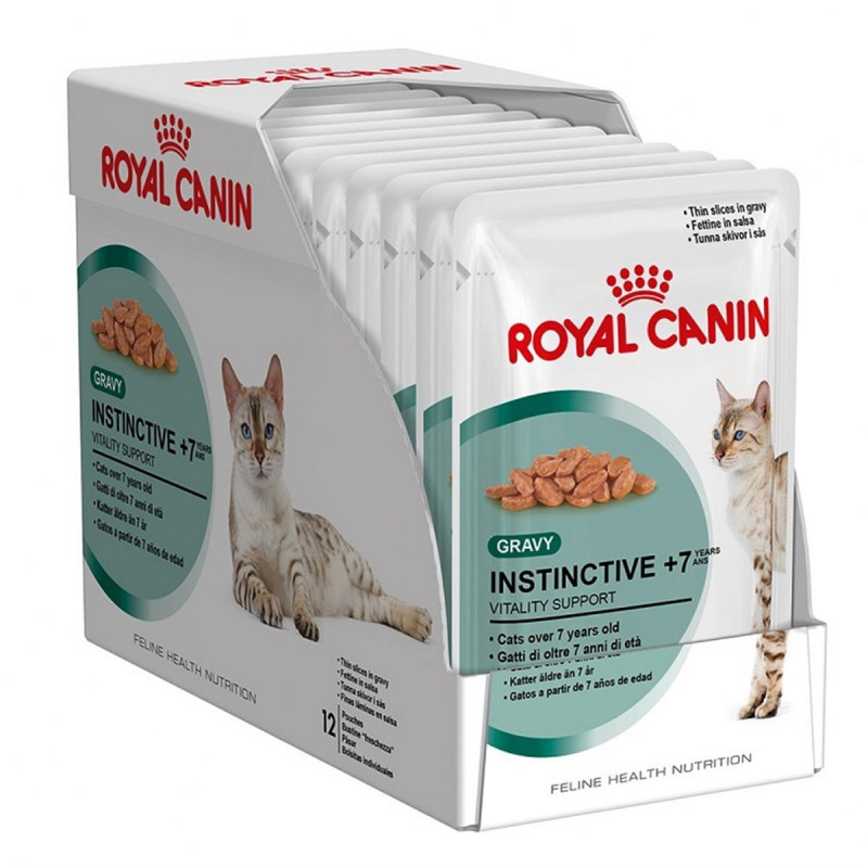 Royal Canin 12 Adet İnstictive +7 Yaşlı Gravy 85 Gr | Yaşlı Kedi Maması Royal Canin 12 Adet İnstictive +7 Yaşlı Gravy 85 Gr | Yaşlı Kedi Maması