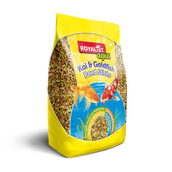 Royalist 1 Kg Royalist Aqua Koi & Goldfish Pond Sticks | Tatlı Su Akvaryumu Yemi