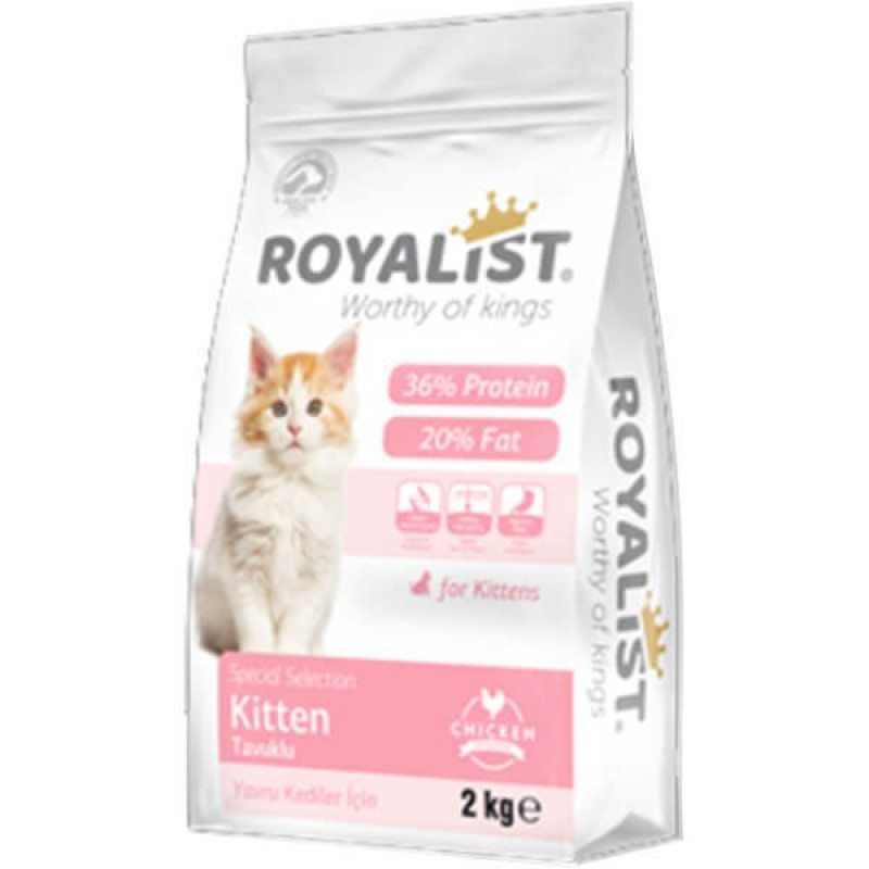 Royalist 2 Kg Premium Kitten Tavuklu Yavru | Yavru Kedi Kuru Maması Royalist 2 Kg Premium Kitten Tavuklu Yavru | Yavru Kedi Kuru Maması