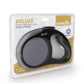 5M Deluxe Extra Strong Otomatik Gezdirme Gri Medium | Köpek Gezdirme Tasması 5M Deluxe Extra Strong Otomatik Gezdirme Gri Medium | Köpek Gezdirme Tasması