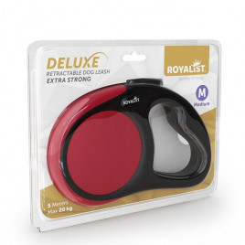 5M Deluxe Extra Strong Otomatik Gezdirme Kırmızı Medium | Köpek Gezdirme Tasması 5M Deluxe Extra Strong Otomatik Gezdirme Kırmızı Medium | Köpek Gezdirme Tasması