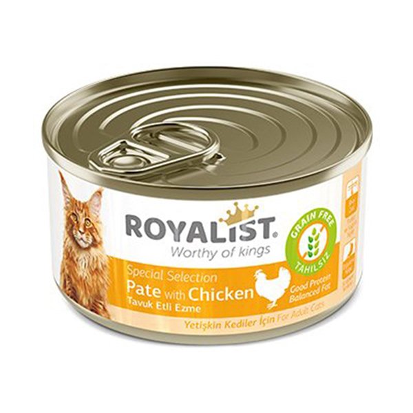 Royalist 80 Gr Tavuklu Ezme Tahılsız Yetişkin | Yetişkin Kedi Maması