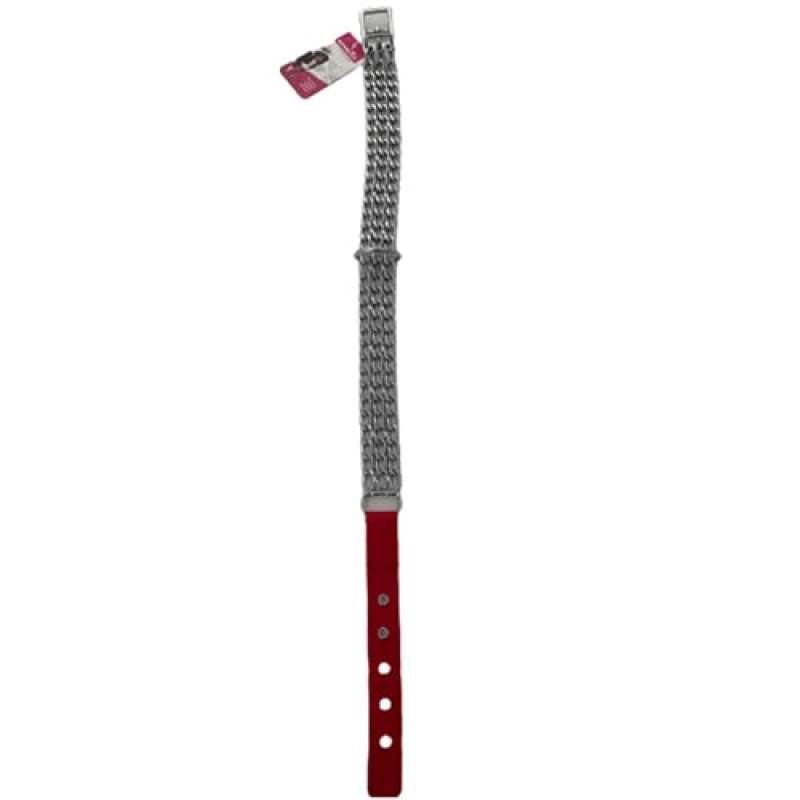 Royalist 70 Cm 3 Lü Zincir Boyun Tasması Kırmızı 3mm | Köpek Boyun Tasması Royalist 70 Cm 3 Lü Zincir Boyun Tasması Kırmızı 3mm | Köpek Boyun Tasması