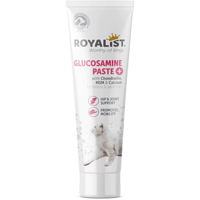 Royalist 100 Gr Glucosamine Kalça ve Eklem Sağlığı Destekleyici Macun | Kedi Eklem Ve Kas Bakım Royalist 100 Gr Glucosamine Kalça ve Eklem Sağlığı Destekleyici Macun | Kedi Eklem Ve Kas Bakım